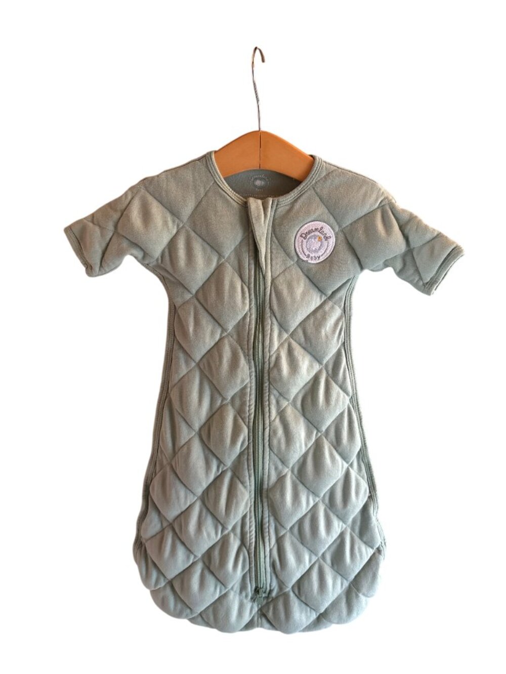 Dreamland Weighted Sleep Sack Transition Swaddle Sage Green Size 3-6M (S)